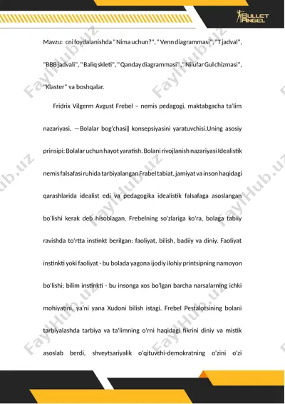 baliq skeleti metodi — DOCX