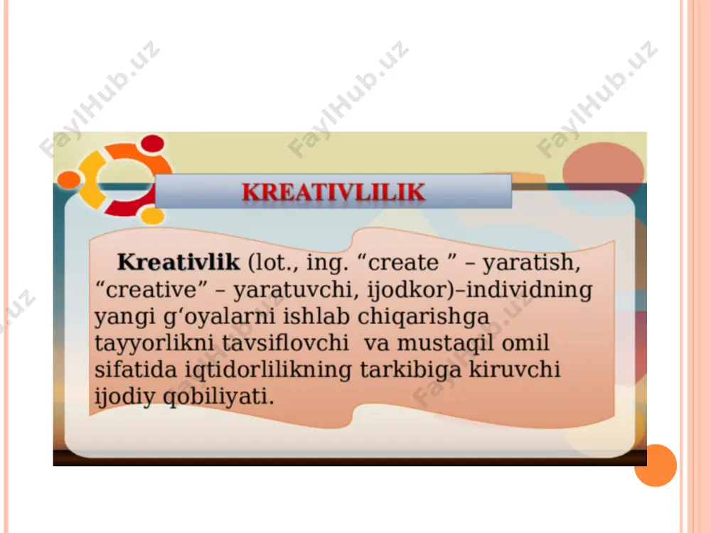 a jasur, nostandart yechimlar qobiliyatini ham anglatadi. olimlar intellekt haqida intellekt-abstrakt tafakkur qilish qobiliyati sifati belgilanadi.(termen) intellekt-nerv sistemasining modifikatsiyalarga nisbatan qobiliyati.(kalvin) muhitga moslashish imkoniyatini ta’minlovchi bilimlarning yig’indisi. testlarning kuchli sinfi ongni o’lchovchi xususiyatga ega emas.hozirda quyidagi iboralar ishlatiladi:omma va ko’pchilik qo’lallaydigan –”intellekt testlari” yoki uning eskirmagan turi –”aql testlari”.bular bilan birgalikda “maxsus qobiliyatlar o’lchaydigan testlar”,”umumiy intellekt testlari yoki “umumiy intellekt testlari”.umuman olganda tarixan testlar umimiy intellektni o’lchash,qobiliyatni o’lchashga bo’lingan va bugungi kunda bu “kognitiv testlar” kabi yangi klassifikatsiyalarga ehtiyoj yo’q. intellektni o’lchaydigan testlar. testdagi topshiriqlarga qarab ular quyidagicha turkumlanadi: verbal(so’zlar klassifikatsiyasi testi) noverbal(raven matritsalari) bundan tashqari intellekt testlari individual (veksler shkalasi) guruhiy(alfaning harbiy xizmat testi) aytib o’tilgan turli xil testlardan tashqari ,spesifik populyasiya va har xil madaniyatga bo’linuvchilar uchun mo’ljallangan. psixometrik intellekt bugungi kunda ikki maktab:ingliz va aqsh maktabi namoyondalari ishlarida ko’rinadi.intellektni o’rganuvchi testlarda umumiy baholash har xil mashqlarga qarab o’lchanadi,ularda sinaluvchilar intellektning bir –biri bilanbog’liq va bog’liq bo’lmagan guruhiy …