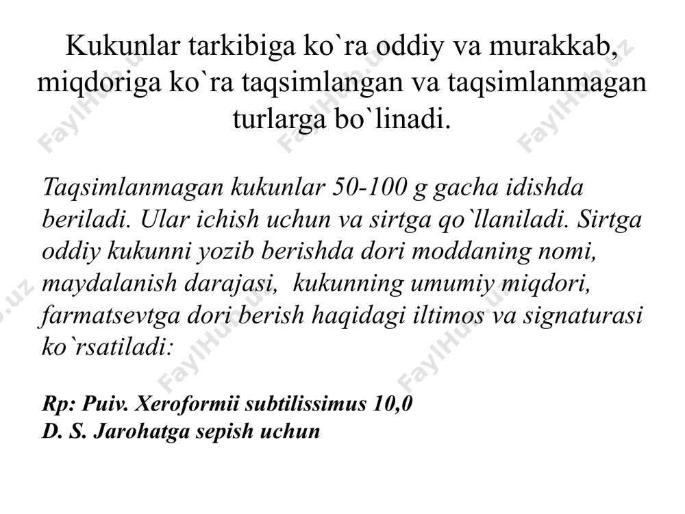 qattiq dori shakllari - Page 4