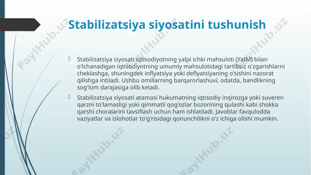 barqarorlashtirish siyosati - Page 5