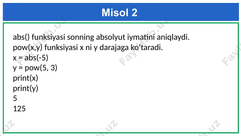 pythontilida chiziqli dasturlar - Page 4