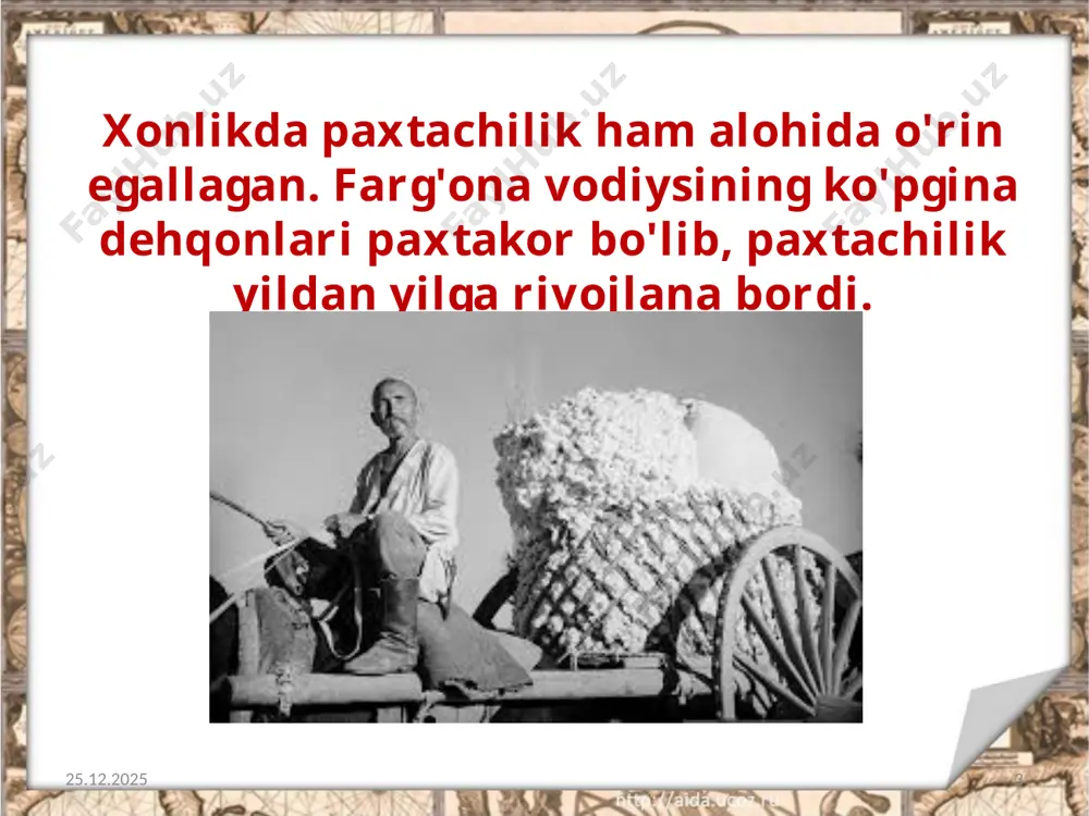 qo'qon xonligida iqtisodiy hayot 8-sinf - Page 3
