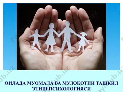 оилада муомала ва мулоқотни ташкил этиш психологияси — PPT