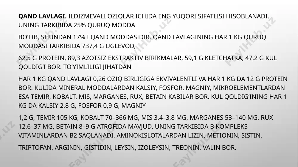 ildizmevali oziqalar - Page 5