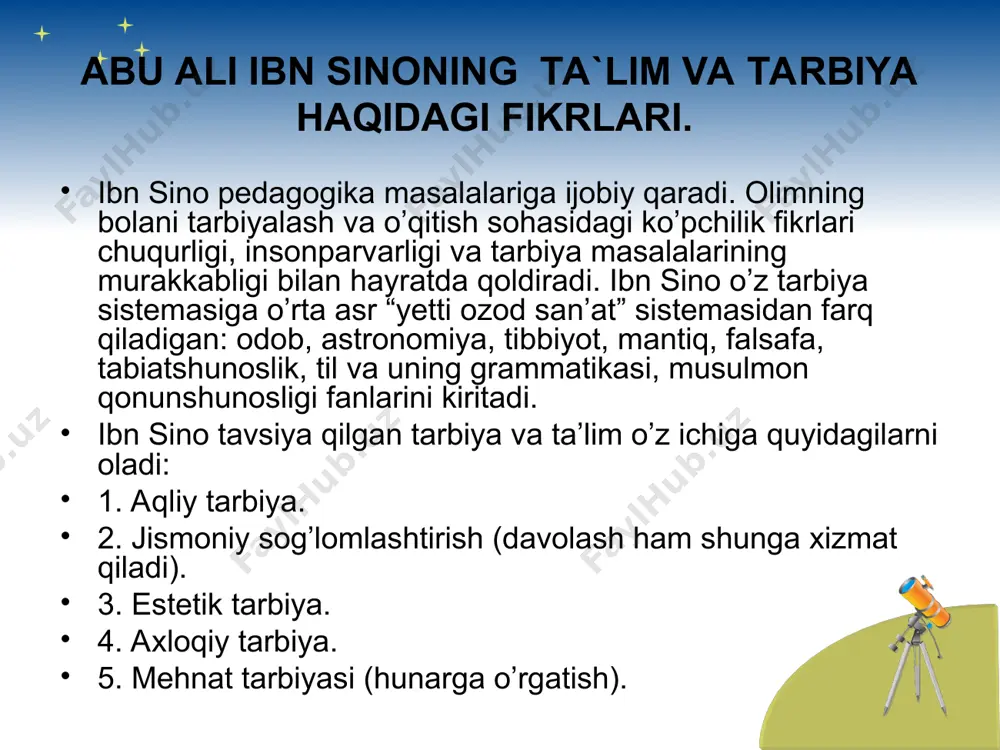 abu ali ibn sinoning ta\\'limiy qarashlari - Page 4