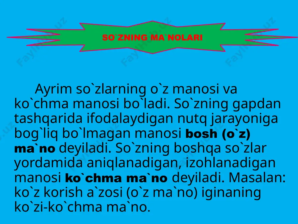 ona tilining leksik tizimi - Page 5