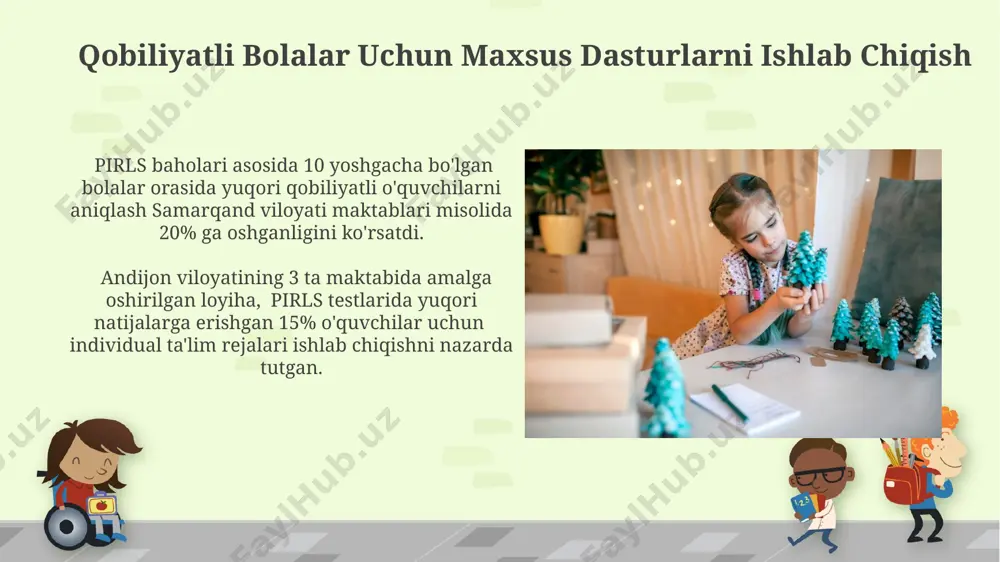 qobiliyatli bolalar uchun maxsus dasturlarni ishlab chiqish - Page 3