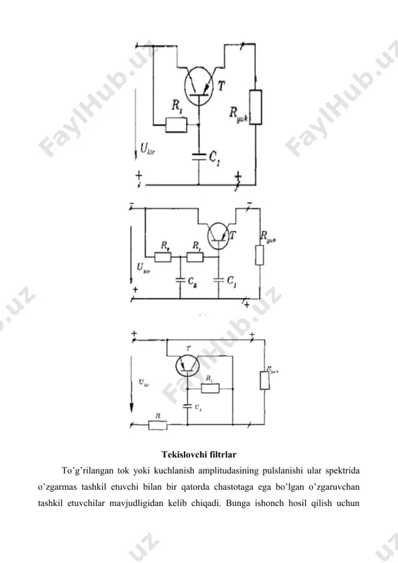 komponentlar yordamida, odatda an kuchaytirgich. filtr dizayniga kiritilgan kuchaytirgichlar filtrning narxini, ishlashini va bashorat qilinishini yaxshilash uchun ishlatilishi mumkin. kuchaytirgich quyidagi bosqichdagi yuk empedansining filtr xususiyatlariga ta'sir qilishiga yo'l qo'ymaydi. faol filtr katta yoki qimmat induktorni ishlatmasdan murakkab qutblar va nollarga ega bo'lishi mumkin. javob shakli, q (sifat omili) va sozlangan chastota ko'pincha arzon o'zgaruvchan rezistorlar bilan o'rnatilishi mumkin.[2] ba'zi faol filtr sxemalarida bitta parametr boshqalarga ta'sir qilmasdan sozlanishi mumkin turlari a 1974 krohn-hite model 3500 filtri. faol elementlardan foydalanish ba'zi cheklovlarga ega. asosiy filtr dizayni tenglamalari kuchaytirgichlarning cheklangan o'tkazuvchanligini e'tiborsiz qoldiradi. mavjud faol qurilmalar cheklangan tarmoqli kengligiga ega, shuning uchun ular ko'pincha yuqori chastotalarda amaliy emas. kuchaytirgichlar quvvatni iste'mol qiladi va tizimga shovqin kiritadi. kuchaytirgich elementlariga oqim oqimi uchun dc yo'l taqdim etilmasa, ba'zi elektron topologiyalar amaliy bo'lmasligi mumkin. quvvatni boshqarish qobiliyati kuchaytirgich bosqichlari bilan cheklangan.[3] faol filtr sxemasi konfiguratsiyasi (elektron filtr topologiyasi) quyidagilarni o'z ichiga oladi: · sallen-kalit …