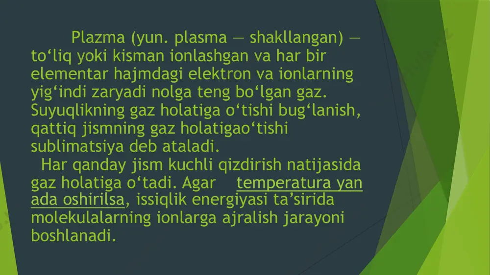 plazma. xossalari va qo’llanilishi - Page 4