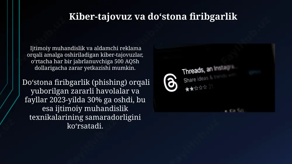 ijtimoiy tarmoqlarda axborot xurujlari va tahdidlari - Page 4