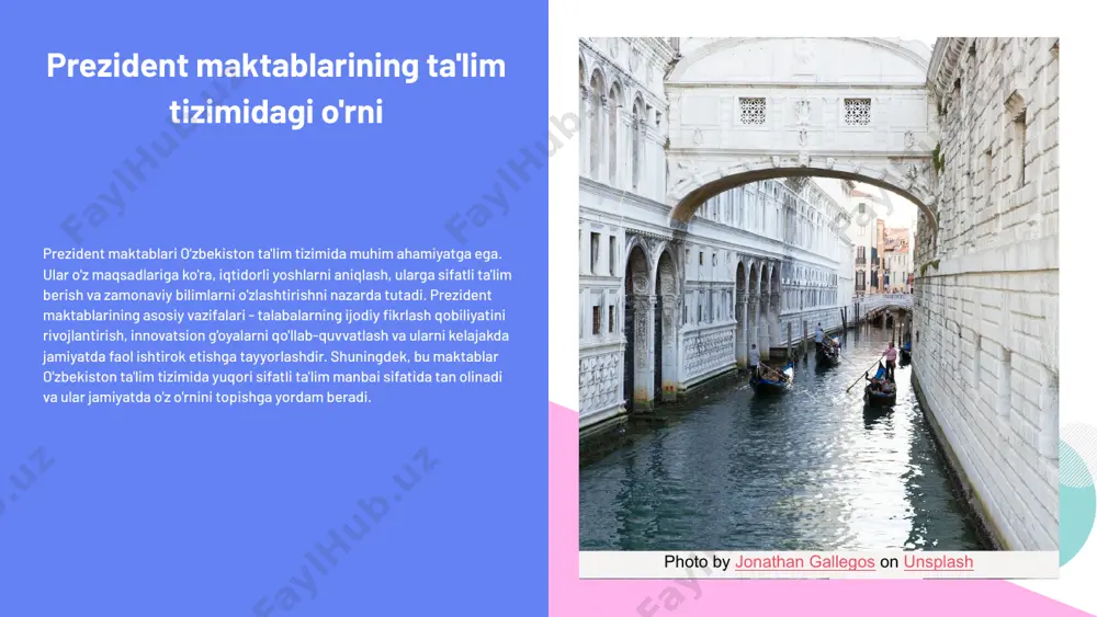 novatsion metodlar ta'lim jarayonida o'quvchilarni motivatsiya qiladi. - o'quvchilarning mustaqil fikrlash qobiliyatini rivojlantiradi. - guruh bo'lib ishlash imkoniyatlarini oshiradi. - ta'lim jarayonida texnologiyalardan samarali foydalanishga imkon beradi. o'zbekistonda ijodiy maktablar soni 2023 yilga kelib 50 dan ortiq bo'lib, ular zamonaviy ta'lim metodlarini joriy etishda faol ishtirok etmoqda. photo by jonathan gallegos on unsplash ijodiy maktablarda qollaniladigan metodlar asosiy innovatsion metodlar haqida ijodiy maktablarda qo'llaniladigan asosiy innovatsion metodlar o'quvchilarning ijodkorligini rivojlantirishga qaratilgan. ushbu metodlar o'zaro hamkorlik, muammolarni hal qilish, va tanqidiy fikrlashni rag'batlantiradi. o'quvchilar amaliy tajribalar orqali yangi bilimlarni o'zlashtiradilar va ijodiy fikrlash qobiliyatlarini oshiradilar. innovatsion metodlar ta'siri ta'lim jarayonidagi o'zgarishlar, innovatsion metodlar orqali aniq ko'rinadi. ushbu metodlar o'quvchilarning motivatsiyasini oshiradi va ta'lim jarayonida faol ishtirok etishlariga yordam beradi. shuningdek, innovatsion yondashuvlar o'quvchilarning mustaqil fikrlash va ijodiy yechimlar ishlab chiqish qobiliyatlarini kuchaytiradi. ijodiy maktablarning kelajagi kelajak: ijodiy maktablar ta'limidagi yangiliklar. ijodiy maktablar kelajakka intilishda ta'lim tizimida yangiliklar kiritilishi zarur. o'quvchilarning ijodkorlik …