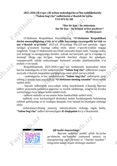 "salom bog‘cha" tadbirlari 2025-2026 o‘quv yili uchun — PDF