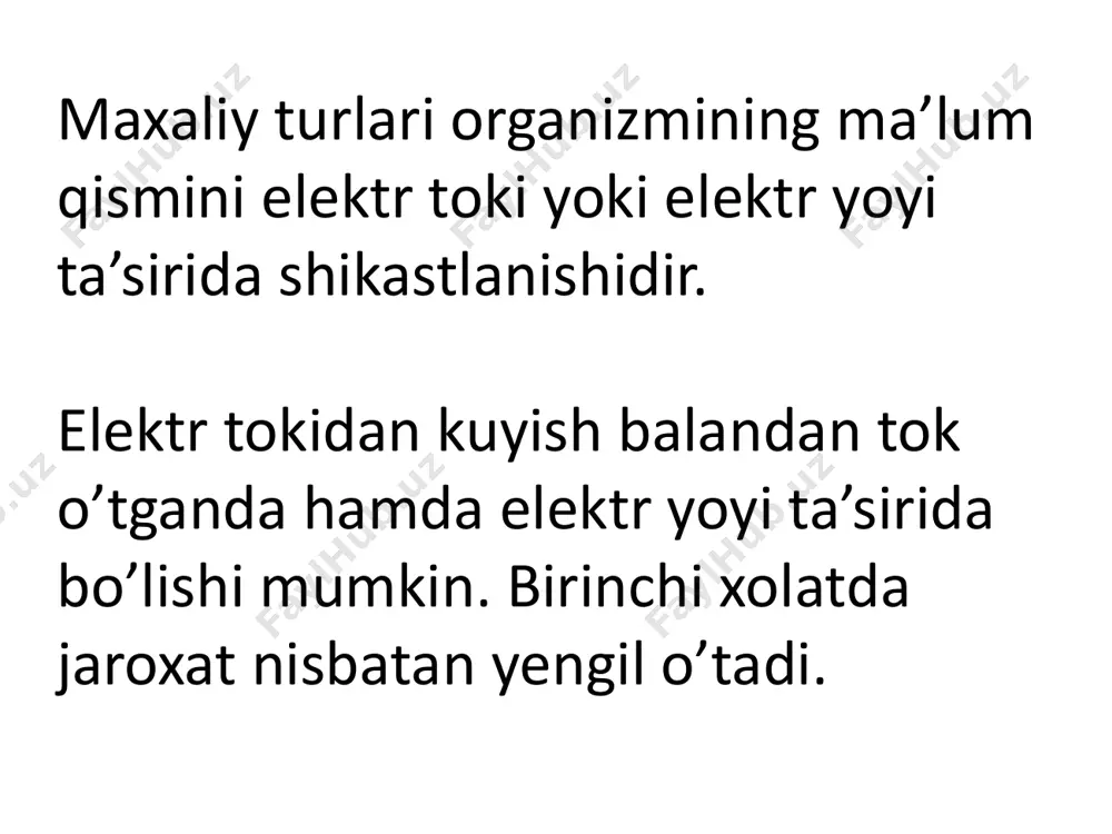 elektr tokning inson organizmiga ta’siri - Page 4