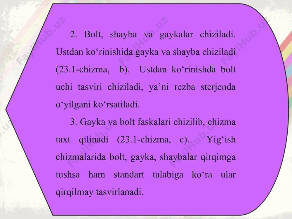 23-24-25-§. boltli birikmani chizish 9-sinf - Page 5