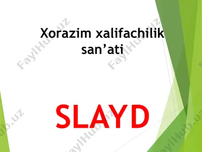 xalfa qo’shiqlari xalq — PPT
