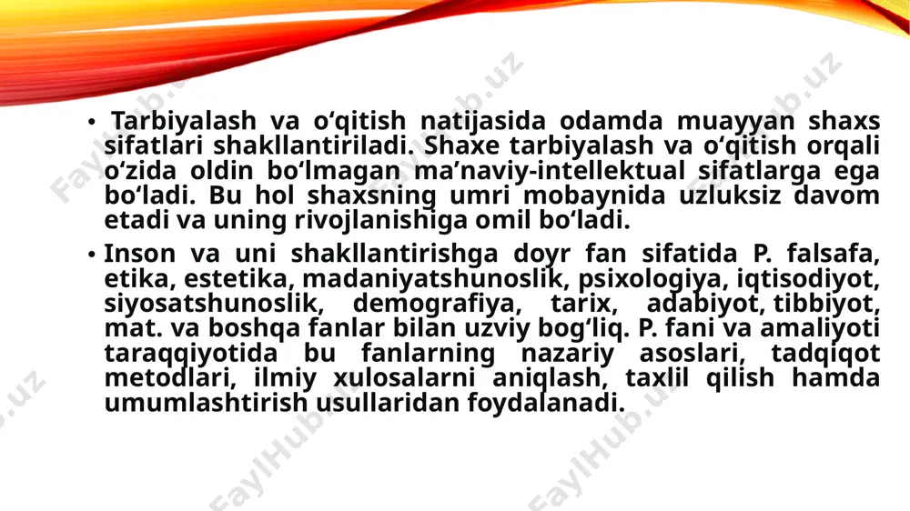 pedagogika fani va uning maqsad va vazifalari - Page 4