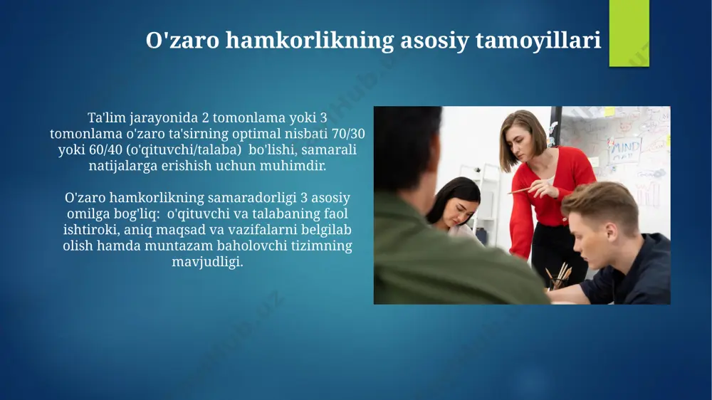 tarbiyachi, o‘qituvchi va o‘quvchining o‘zaro hamkorligi - Page 5