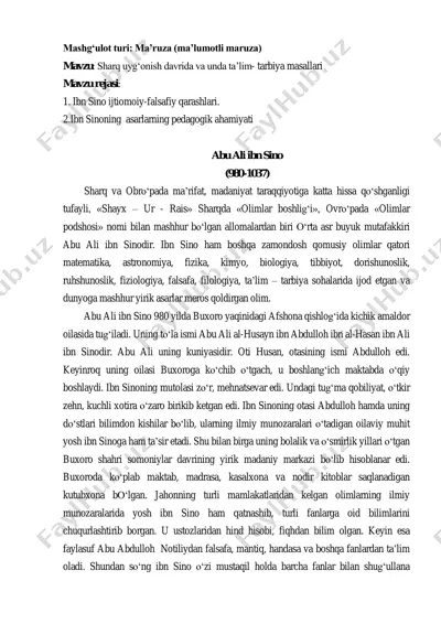 abu ali ibn sino — PDF