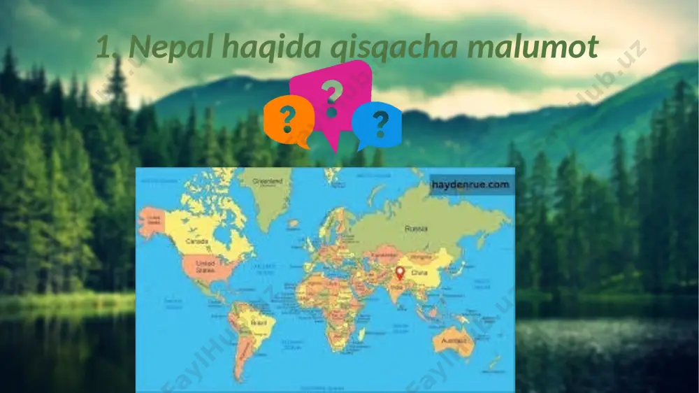 nepal davlati turizmiga iqtisodiy va tabiy omillarning tasiri - Page 4