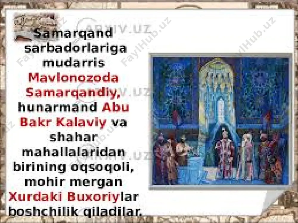 amir temur davlatining ta'sis topishi - Page 4