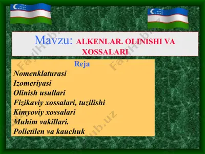 alkenlar — PPT