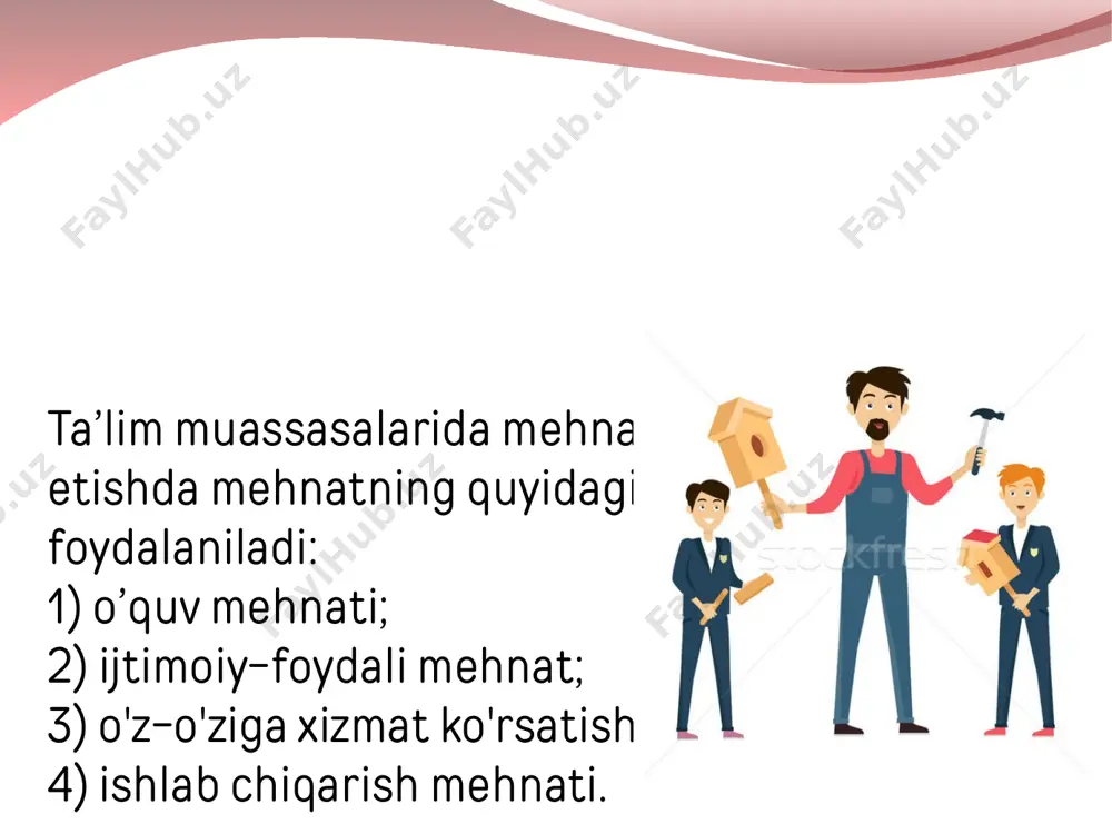 mehnat tarbiyasi - Page 3