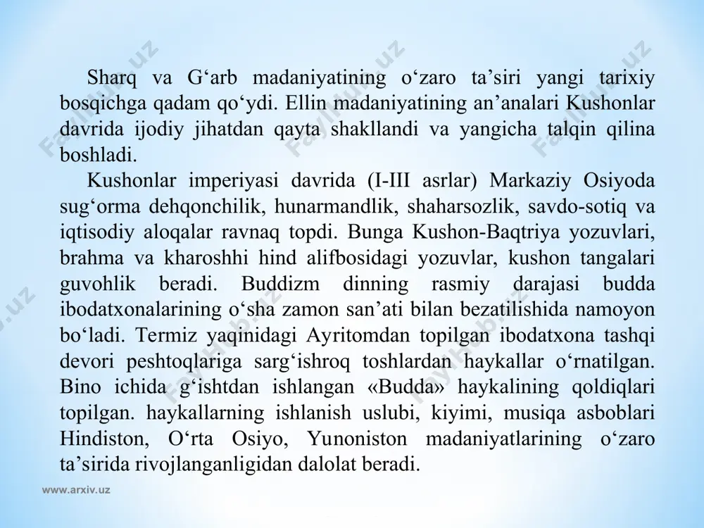 ketganda turli soha olimlari-tarixchilar, adabiyotshunoslar, madaniyatshunoslar va san’atshunoslar bu masalaga befarq bo‘lmaganlaridek, qarashlar ham asosan ikkiga bo‘linadi. uyg‘onish atamasi (italyancha-fransuzcha-renaissans-uyg‘onish) ni dastavval shu madaniyat sohiblari-italyan gumanistlari ishlatganlar jumladan italiyalik yozuvchi j. bakachcho bu atamani djotto ijodiga qarata, «u antik san’atni uyg‘otdi» deb birinchi bor ishlatgan edi. butun bir davrni anglatuvchi tushuncha sifatida san’at tarixchisi j. vazari (1511-1574 y.) tarafidan uning «mashhur san’atkorlar hayotidan lavhalar» kitobida (1550) tilga olingan. bu tushuncha birinchi paytda antik madaniyat an’analarini italiyada «ming yillik yovvoyilikdan so‘ng» tiklanishini anglatib, so‘ngroq ilmiy tadqiqotlarda keng ishlatila boshlandi. ya. burxart uyg‘onish (renessans) ni alohida tipdagi madaniyat deb baholadi. masalaga qiziqish ortib, ilmiy izlanishlar ko‘paya borgani sayin uyg‘onish tushunchasi, bu davr madaniyatining xronologik va geografik chegaralari, uni davrlashtirish xususida ziddiyatli, turlicha fikrlar bildirila boshlandi. y. xeyzing o‘zining «o‘rta asrchilikning kuz fasli» asarida uyg‘onish davri-o‘rta asr madaniyatining intixo davri deb hisoblasa, boshqa olimlar uyg‘onish davri yangi davr madaniyatining boshlanishi deb sanaydilar. www.arxiv.uz …