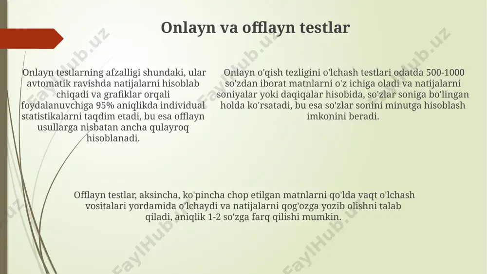 suvnig oqish tezligini olchash - Page 5