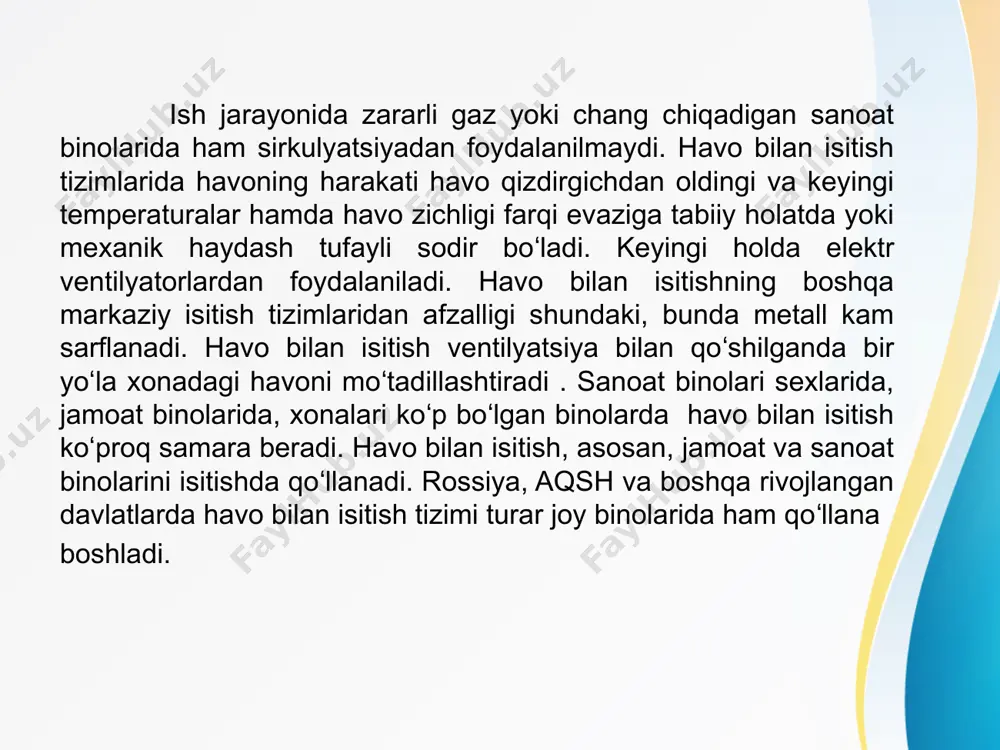 havo bilan isitish tasnifi - Page 4