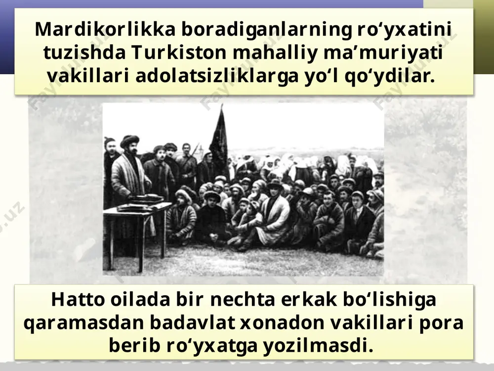 turkistonda 1916-yilgi qo‘zg‘olonning boshlanishi 9 -sinf - Page 5