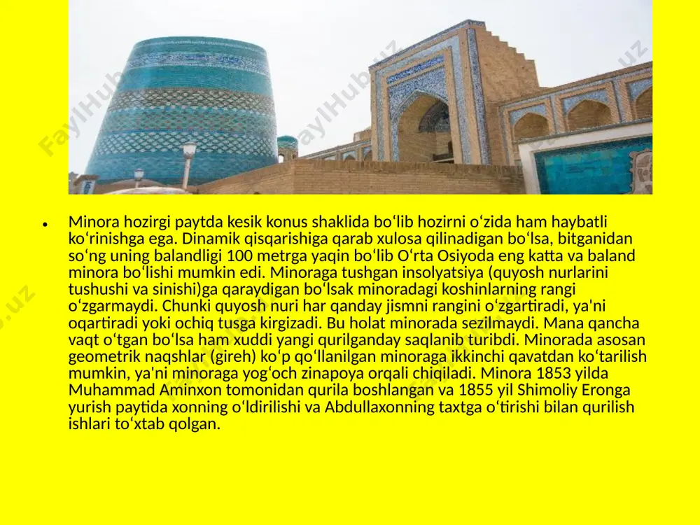 uni o’zi yashagan xonaning poli ostiga, eshik yoki o’choq oldiga yoki xona devorlari ostiga ko’mish odati bo’lgan. agar o’lgan kishi jamoada nufuzli obro’ga ega bo’lsa, yoki urug’ oqsoqoli bo’lsa, u holda uning qabri unga ajratilgan xonaning qoq o’rtasida bo’lgan. shuning uchun o’lgan kishi qabriga o’z shaxsiy mulki va urug’doshlar keltirgan idish-tovoqlardagi ovqatlar bilan ko’mganlar. har bir qabrda 2-3 tadan to 50 tagacha buyumlar topilgan. markaziy osiyo xalqlari madaniyatining vujudga kelishi sharoitlarini belgilashda dastavval, uning jug`rofiy o`rni va tabiiy vositalariga e`tiborni qaratish lozim bo`ladi. madaniyatshunoslik har qanday madaniyatning shakllanishidagi o`ziga xos alfozni joy manzarasi, iqlimi, biosfera omillarining ahamiyati borligiga alohida e`tibor beradi. markaziy osiyo mintaqasining tabiati turli xilligi bilan katta farq qiladi. bu erda serhosil vodiy va vohalar, sersuv daryolar, qaqroq cho`llar, dashtu adirlar, pamir va tangritog`ining baland muzofatlari bilan yonma-yon joylashgan. bunday xususiyat dehqonchilik, chorvador, tog`da yashovchi qabila va xalqlar xo`jalik tarzi va o`ziga xos madaniyatlarining shakllanishi uchun imkoniyat yaratdi. …