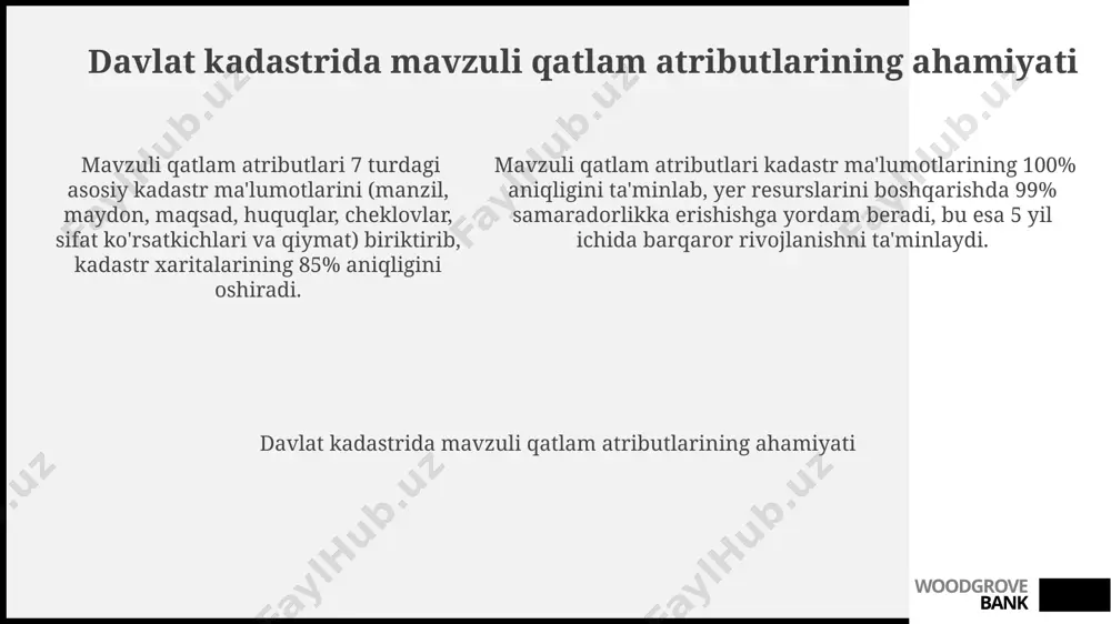 kartografiya geodeziya davlat kadastri bòyicha tematik qatlamlar atributi - Page 5