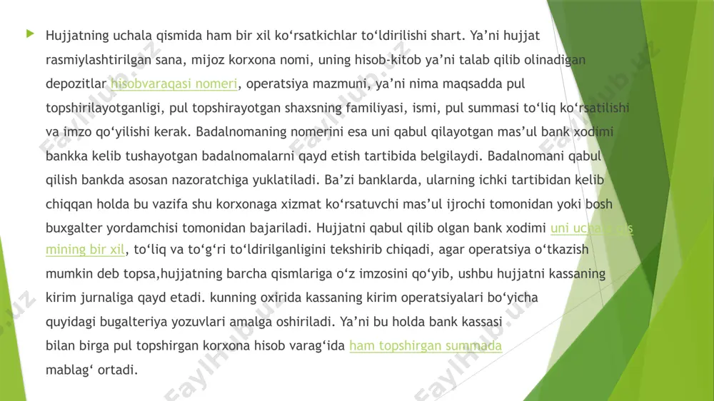 kassa kirim va chiqim orderi, kassa kitobi - Page 4