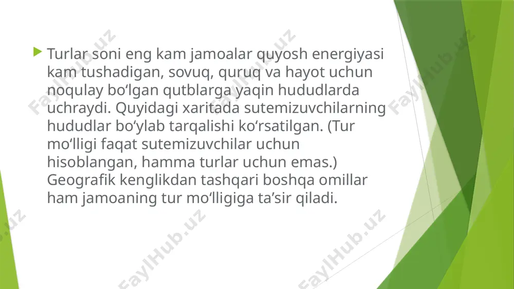 ekologik jamiyatlar va ularning turlari - Page 5