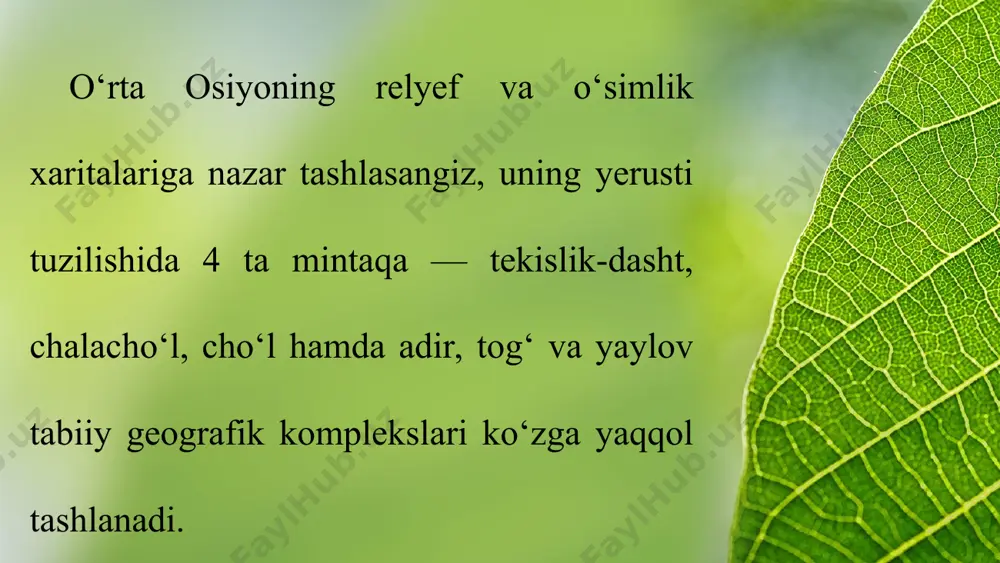 o‘rta osiyo o‘simliklari 7-sinf - Page 4