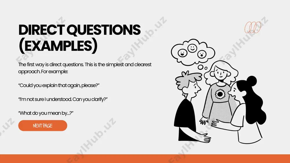 ways to ask for clarification - Page 5