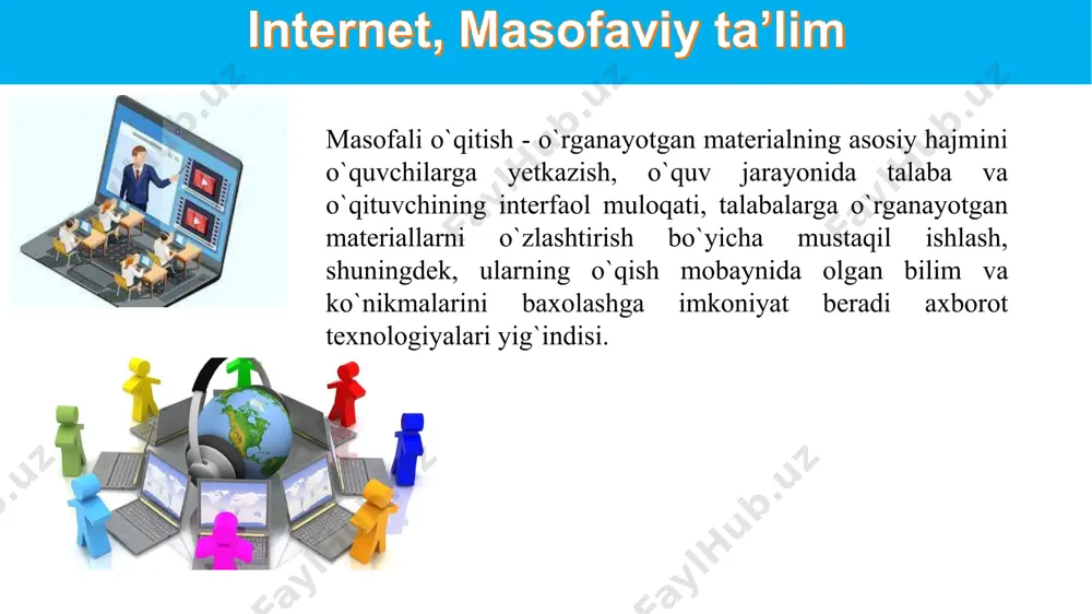 yalar informatsion va kommunikatsion imkoniyatlar keng foydalaniladi 8 proyektlar davlat yoki ilmiy izlanish maqsadidagi dasturlarni bajarish uchun yaratiladi e`tiboringiz uchun raxmat!