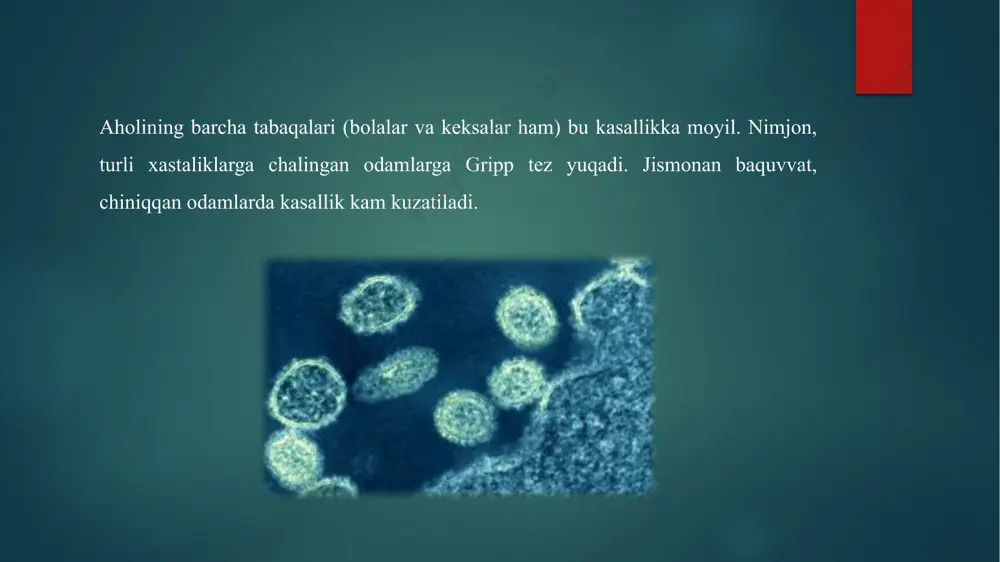 gatr- reaksiyasi yordamida gripp virusini nyukassl virusidan farqlash - Page 5