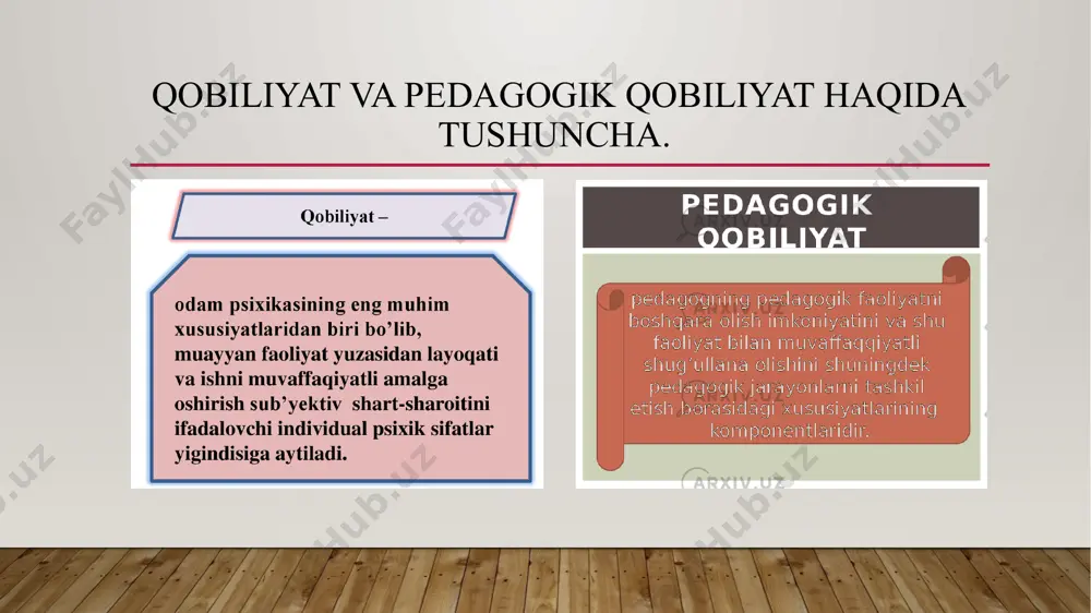 o‘qituvchi faoliyatida pedagogik qobiliyat - Page 5