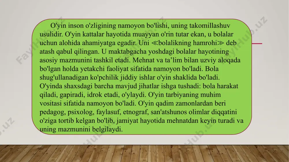 o'yin faoliyatida g'amohiyat va o'ziga xosligi - Page 4