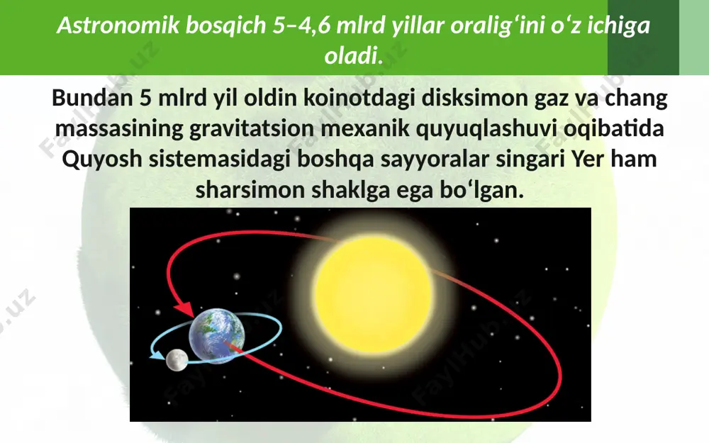 yer yuzi tabiatining rivojlanish tarixi. 10 - sinf - Page 4