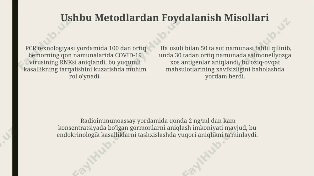 pcr texnikasi va qo‘llanilishi - Page 4