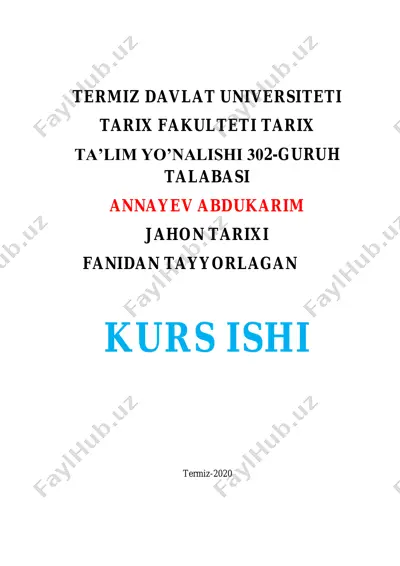 aqshda fuqarolar urushi. janubni rekonstruksiyalash — PDF
