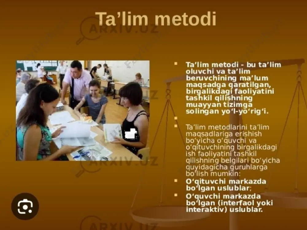 ta’lim metodlari va vositalari - Page 4