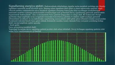 signallarning energiya spektri — PPTX