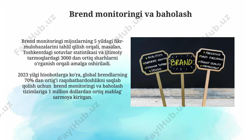 brendning tayyorlash bosqichlari va xususiyatlari - Page 4