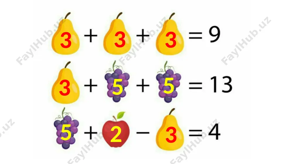 matematika masalalar to'plami - Page 2