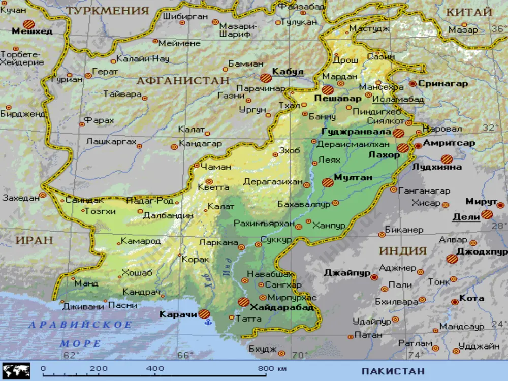 olish to'g'risida" qaror qabul qildi. hindiston mustaqillikka erishgandan so'ng hozirgi vaqtgacha kashmir hindiston va pokiston qarama-qarshiligi markazi bo'lib kelmoqda. pokistonga asosan qishloq 40-50-yillarda ham pokiston eksportming 90 foizini qishloq xo'jaligi va mineral xomashyo tashkil etar edi. mamlakat sanoati sodda texnika bilan jihozlangan, xom ashyo qazib olish va qayta ishlash bo'yicha uncha katta bo'lmagan korxonalardan iborat edi, xolos. sanoat tovarlari va oziq-ovqat mahsulotlariga bo'lgan talab asosan import hisobiga qondirilgan. pokiston iqtisodida chet el monopoliyasi hukmronlik qilar va choy plantatsiyalari, tuz hamda ko'mir konlari, neft konlarining ko'pchiligi ularga qarashli edi. angliya firmalari va banklari mamlakatning savdo hamda moliya tizimining muhim tarmoqlarini nazorat qilib turdi. mamlakatdagi siyosiy ahvol beqaror edi. 1947-yilda hukumatga musulmon ligasining kelishi bilan uning rah-bariyati milliy iqtisod zarari hisobiga o'z pozitsiyalarini mustahkamlash va shaxsan boyish uchun foydalandi. pokiston iqtisodidagi asosiy masala — agrar masala hal etilmadi. 1950— 1952-yillarda qonunchilik yirik pomeshik yer egaligini qisman chekladi, ammo bu dehqonlarga hech nima …
