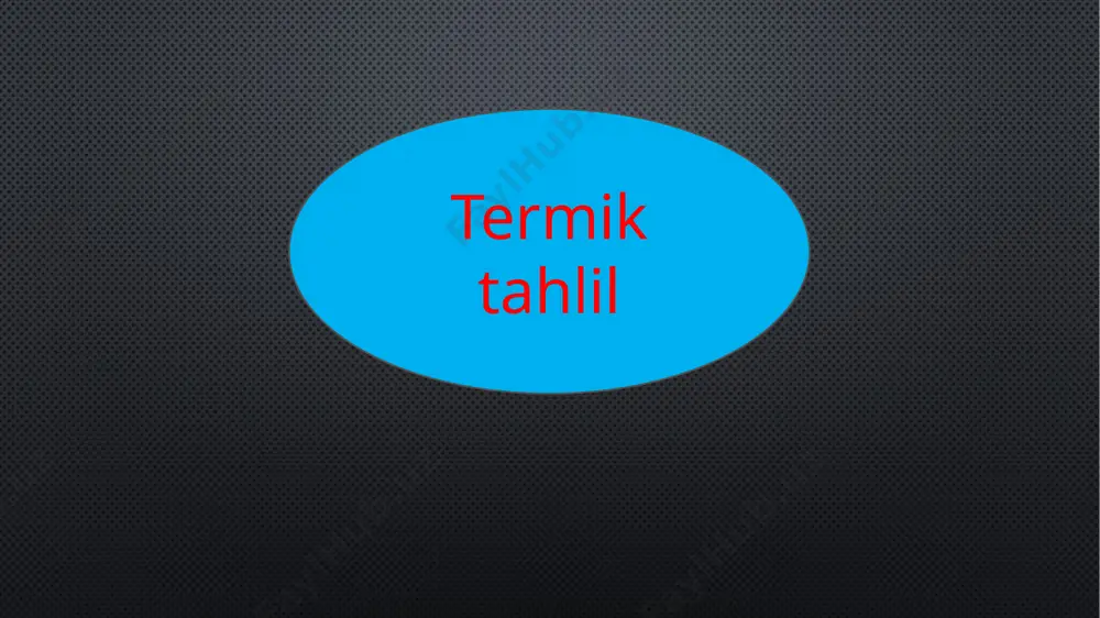uvvatiga qarab biroz kechikish bilan qiziy boshlaydi. differentsial termal tahlil signali statik holatga kelguncha qizdirilgandan so'ng o'zgaradi va barqarorlikka erishilgandan so'ng u namuna va mos yozuvlar orasidagi issiqlik quvvati farqiga mos keladigan miqdorga etadi. statik holatdagi signal asosiy deb nomlanadi. bu erdan reaktsiya harorati aniqlanadi. ko'rinib turibdiki, differentsial termal tahlil texnikasi bilan namuna va mos yozuvlar o'rtasidagi har qanday harorat farqi qayd qilinadi va xuddi shu sharoitda sinov namunasini va inert moslamani isitish yoki sovutish bilan bog'liq. keyinchalik, bu har xil harorat vaqtga yoki haroratga nisbatan chizilgan va mos muhitda (ya'ni differentsial termal analiz pechida) saqlanadigan mos yozuvlar va namuna o'rtasidagi issiqlik oqimidagi farq hisoblab chiqiladi. shu tarzda, inert ma'lumotnomaga nisbatan issiqlikni yutish yoki rivojlanishiga olib keladigan namunadagi o'zgarishlar aniqlanadi. differentsial termal tahlil (dta) usulining birinchi muhim qo'llanmalari fazalar diagrammasi va o'tish haroratini o'rganish, shuningdek metallarni, oksidlarni, tuzlarni, keramika, ko'zoynaklarni, minerallarni va tuproqlarni sifatli tahlil qilish edi. ko'pgina muammolar uchun …