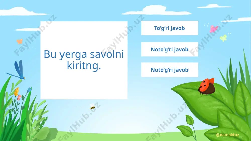 interaktiv test taqdimoti - Page 2